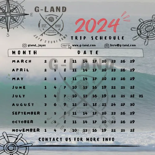 Page Trip Schedule ~blog/2023/12/6/trip schedule 2024